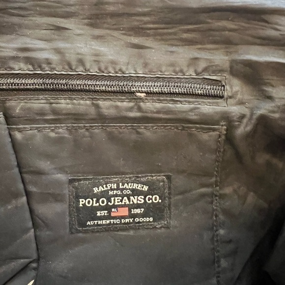 RALPH LAUREN POLO JEANS CO. Authentic Y2K Messenger Bag / Laptop Bag, Vintage. - Picture 5 of 7